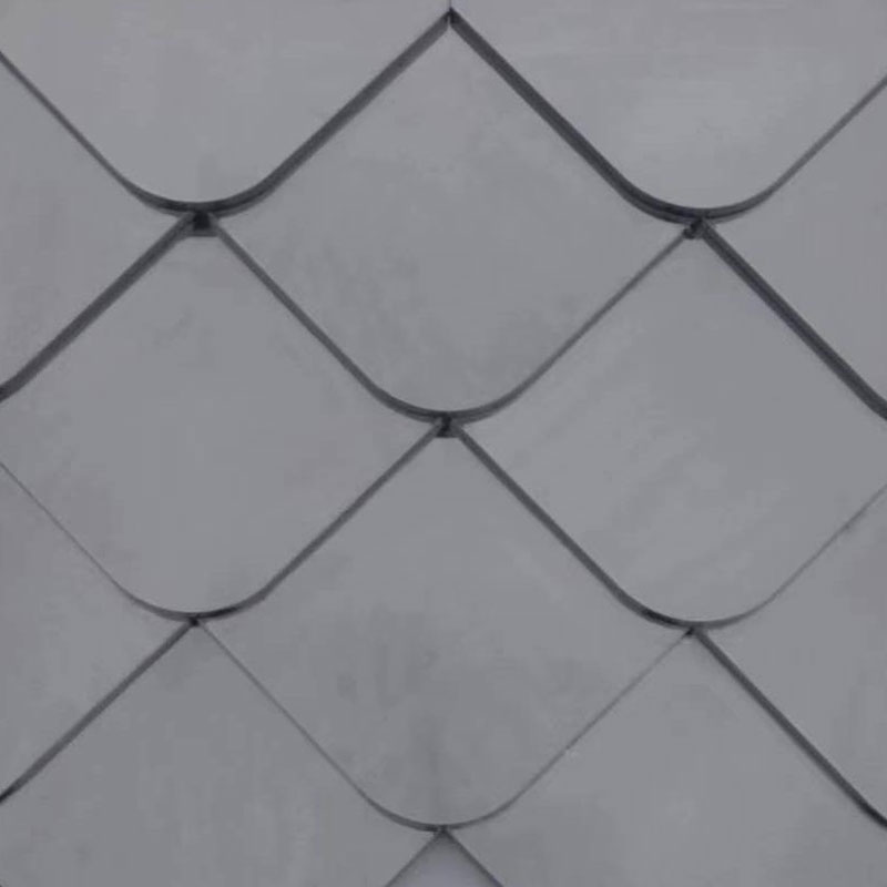 Aluminiowy magnez mangan diamentowy w kształcie ryb w skali ryb metalowy dachowy