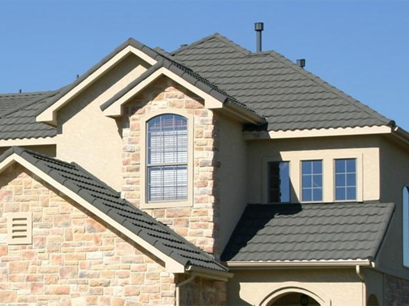 Aluminiowy magnez mangan jednoczęściowy antyczny metalowy płytka dachowa