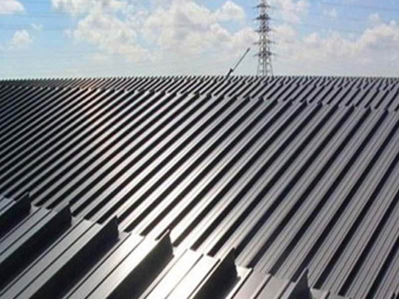 Aluminiowy magnez mangan stojący metalowy dach